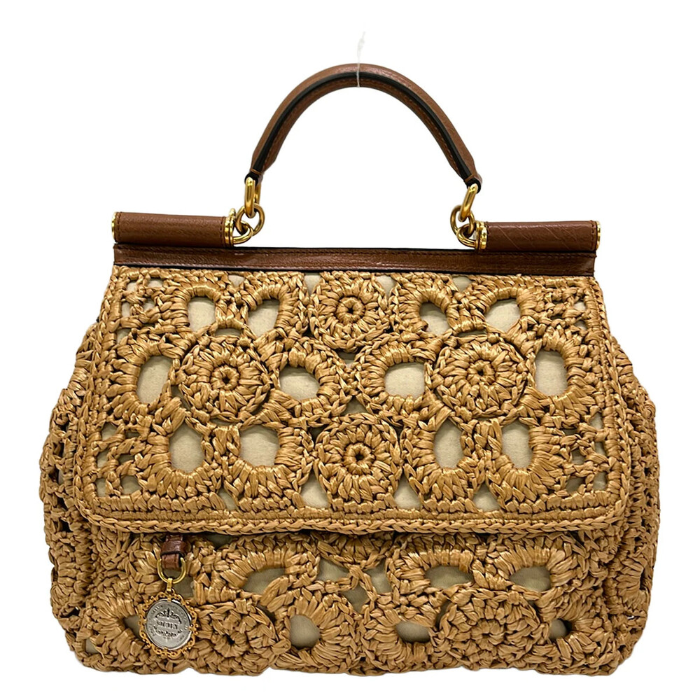 Dolce&Gabbana Sicily Light Brown Raffia #371689D57B